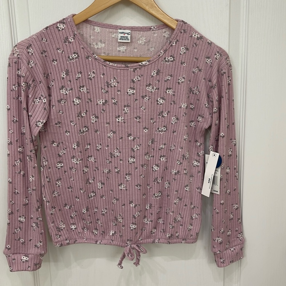 Wallflower Girl soft and cozy flower print top